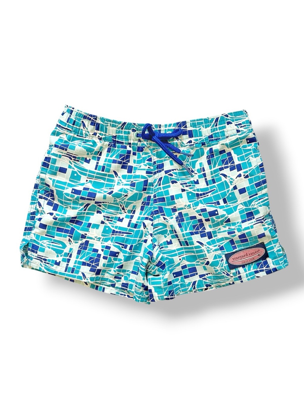 Vineyard Vines | Printed Chappy Swim Trunks (3T) 🐳